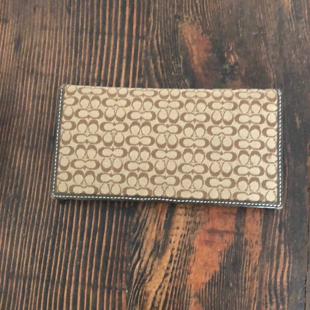 Signature Coach Matching Wallet & Check Book - image 5